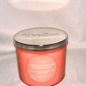 BBW Cherry Blossom Pound Cake 3-Wick Candle